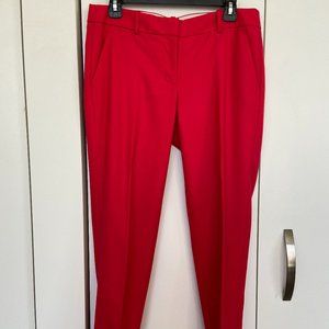 J Crew Skimmer City Fit wool blend pant Sz 6